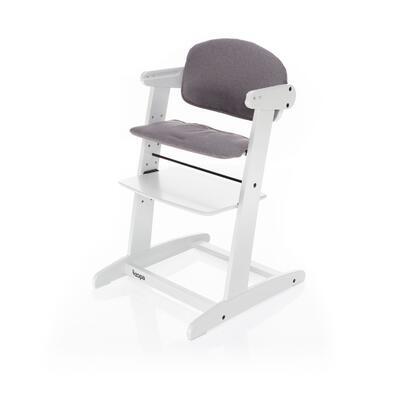 Jídelní židlička ZOPA Grow-up 2020, white/grey - 4