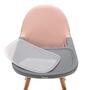 Jídelní židlička ZOPA Dolce 2 2024, blush pink/grey - 4/7