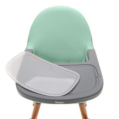 Jídelní židlička ZOPA Dolce 2 2024, ice green/grey - 4