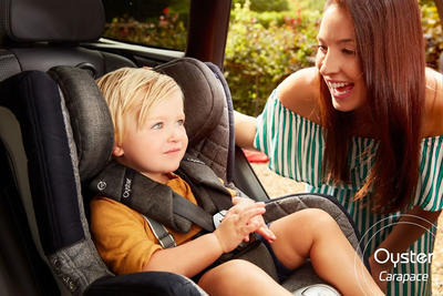 Autosedačka BABYSTYLE Carapace Toddler i-Size 2019, mercury  - 4