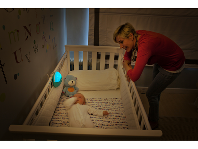 Noční lampička INFANTINO s projekcí 2021, modrá - 5