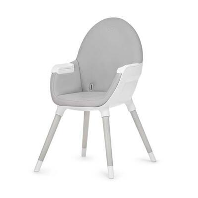 Jídelní židlička KINDERKRAFT Fini 2022, grey/white - 5