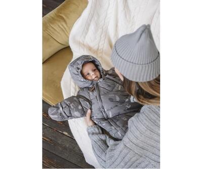 Overal LEOKID Baby Overall 2021, gray blue forest - 5