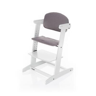 Jídelní židlička ZOPA Grow-up 2020, white/grey - 5