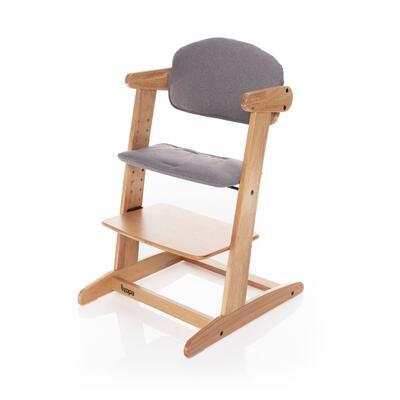 Jídelní židlička ZOPA Grow-up 2020, natur/grey - 5