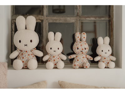 Textilní králíček LITTLE DUTCH Miffy 2023, vintage kytičky 35 cm - 5