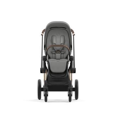Kočárek CYBEX Priam Chrome Black Seat Pack 2024 včetně korby, mirage grey - 5