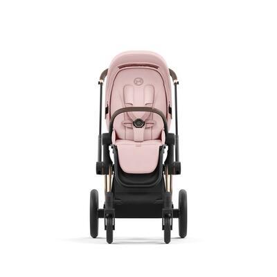 Kočárek CYBEX Priam Chrome Brown Seat Pack 2024 včetně korby, peach pink - 5