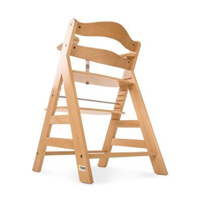 Jídelní židle HAUCK Alpha+ set 2v1 2023, natural + polstrování teddy grey - 5