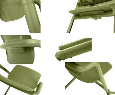 Židlička CYBEX Lemo 2021 včetně doplňků, outback green/storm grey - 6