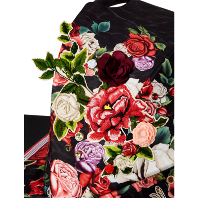 Kočárek CYBEX Mios Seat Pack Fashion Spring Blossom 2021 včetně korby, dark/podvozek mios rosegold - 6