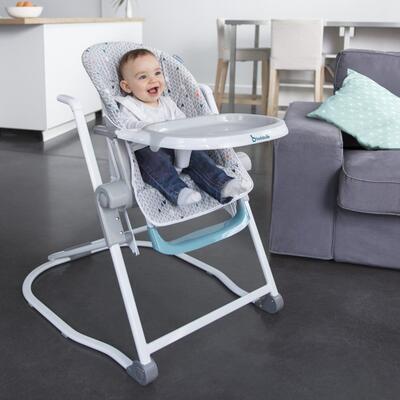 Jídelní židlička BADABULLE Compact Chair 2021, grey - 6
