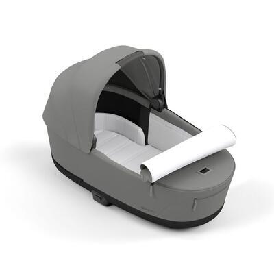Kočárek CYBEX Priam Chrome Brown Seat Pack 2024 včetně korby, mirage grey - 6