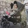 Kočárek TFK Duo2 Frame Air Wheel Stroller seat duo2 2024, olive - 7/7