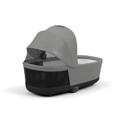 Kočárek CYBEX Set e-Priam Matt Black Seat Pack 2024 včetně Cloud T i-Size PLUS a báze, mirage grey - 7