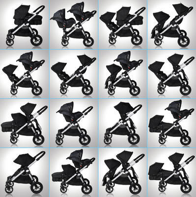 Tandem BABYSTYLE Oyster Max Colour pack 2015, silver mist - 7