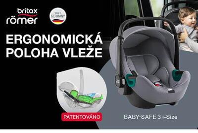 Autosedačka BRITAX RÖMER Baby-Safe 3 i-Size 2024, jade green - 7